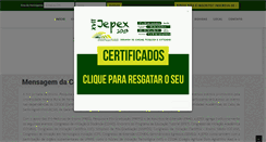 Desktop Screenshot of eventosufrpe.com.br